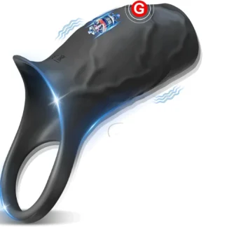 Vibratório pênis manga pênis anel adulto brinquedo sexual masculino feminino pên