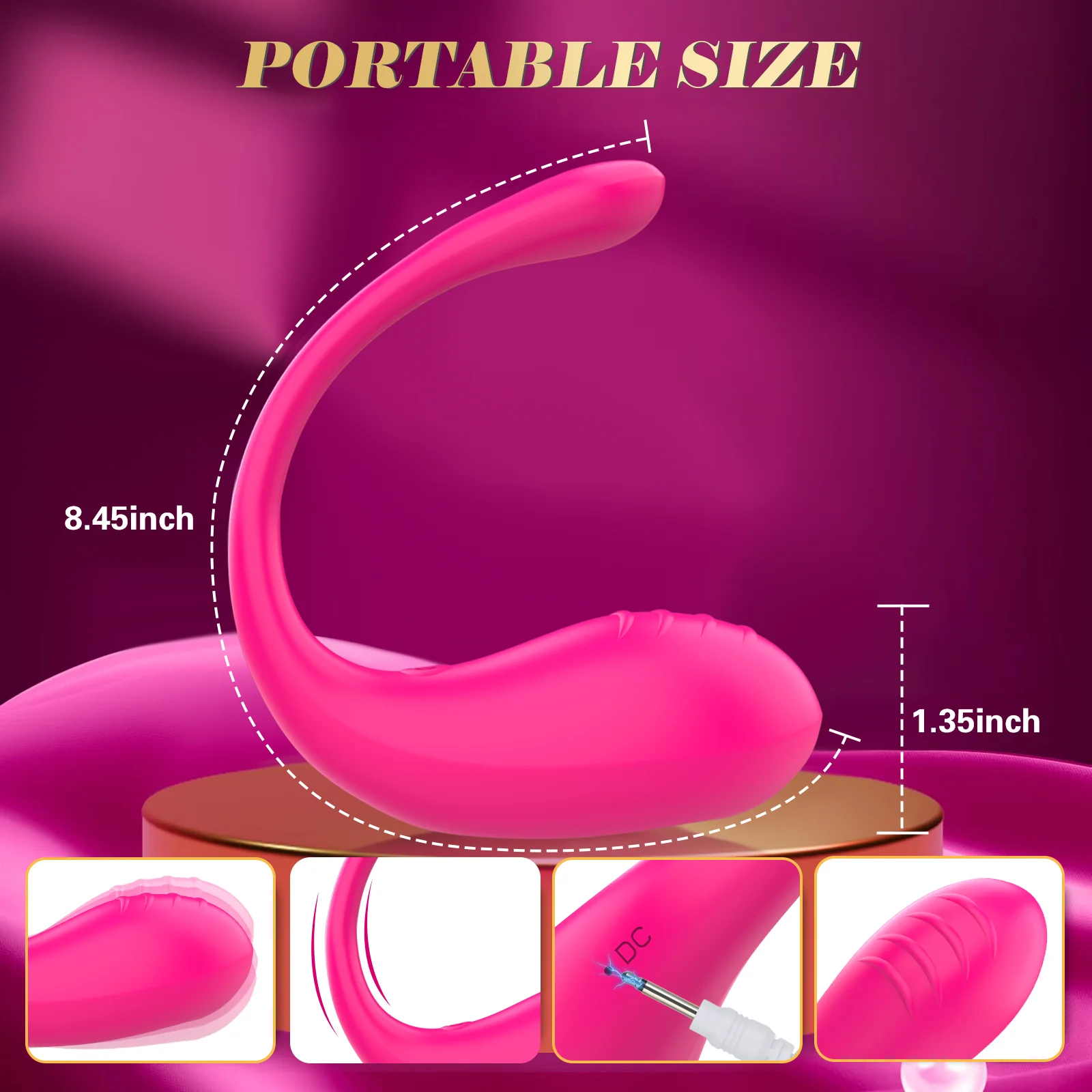 Vibrador de controle sem fio app controle remoto calcinha vibrador usar ovo vibr - Imagem 9