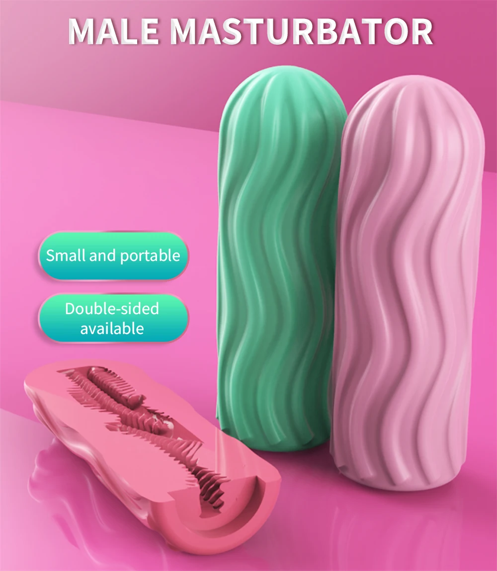 Copo masturbador vaginal macio para masculino espuma pênis realista masturbador - Imagem 7