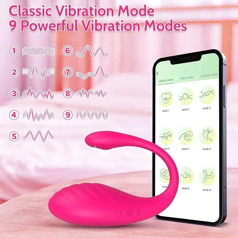 Vibrador de controle sem fio app controle remoto calcinha vibrador usar ovo vibr - Imagem 3